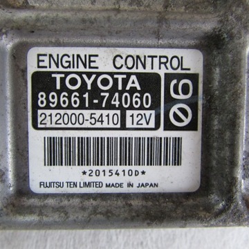 JEDNOTKA MOTORU TOYOTA IQ 89661-74060