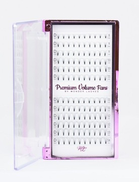 Wonder Lashes Premium Volume Fans 2D 0,07 D mix