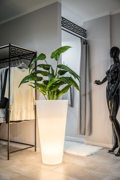 LED FLOWER POT, ЦВЕТОЧНЫЙ ГОРШОК С ПОДСВЕТКОЙ, ВЫСОТА 90 см
