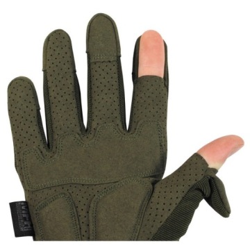 Перчатки стрелковые тактические ACTION Gloves III L усиленные