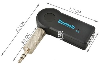 TRANSMITER ADAPTER BLUETOOTH AUX GŁOŚNOMÓWIĄCY HIT