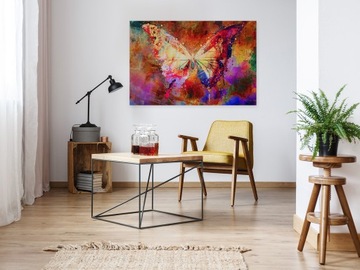 70601 Картина для гостиной COLORFUL ECLECTIC BUTTERFLY