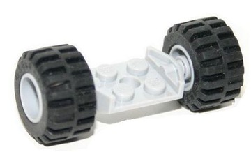 LEGO ZAWIESZENIE J SZARE, KOŁA, FELGI JASNO SZARE
