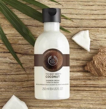 THE BODY SHOP Кремовый кокосовый гель для душа COCONUT SHOWER CREAM 250 мл