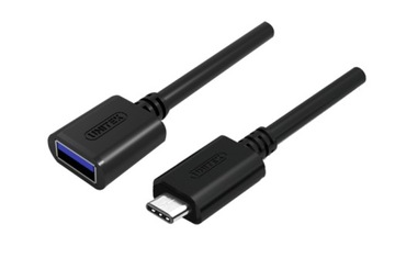 КАБЕЛЬ-АДАПТЕР UNITEK Y-C476BK USB 3.0 OTG К TYPE-C