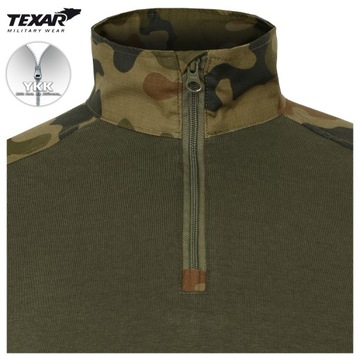 BLUZA WOJSKOWA TAKTYCZNA TEXAR COMBAT SHIRT PL CAMO MORO wz.93 L