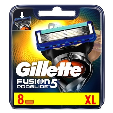 Стержни для ножей Gillette Fusion 5 Proglide, 8 шт., Великобритания