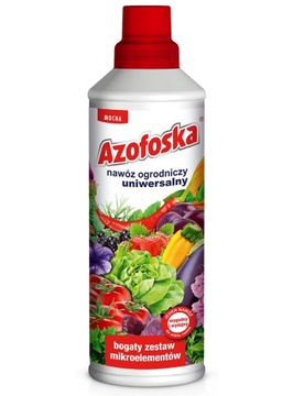 AZOFOSKA MOCNA UNIWERSALNY NAWÓZ W PŁYNIE DO WARZYW SIEWU POD ROZSADY 1,2KG