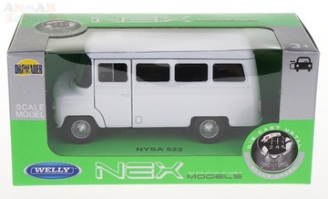 Автомобиль Автомобиль FSO Nysa 522 белый WELLY
