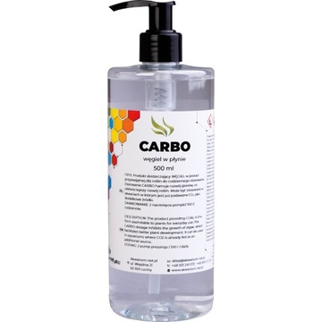 CARBO 2,5% 500 ml (WĘGIEL W PŁYNIE) NAJMOCNIEJSZY