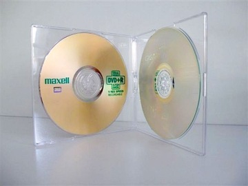 CD футляры x 2 SLIM для прозрачных дисков, 100 шт.