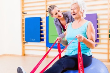 TAŚMA GUMA REHABILITACYJNA DO ĆWICZEŃ 2M FITNESS