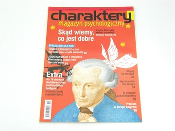 Charaktery 11/2014 :: WARTOŚCI. CO JEST DOBRE, SPOSÓB NA RAKA, MÓZGOWA MAPA