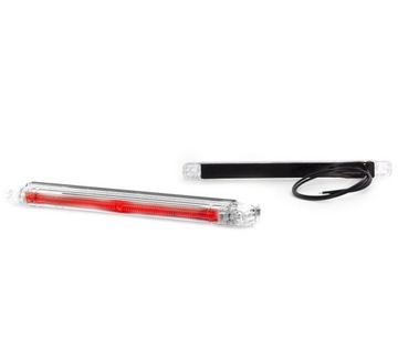 OBRYSÓWKA LAMPA OBRYSOWA LED WĄSKA TYŁ CZERWONA