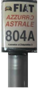FIAT 804A AZZURO ASTRALE LAKIER ZAPRAWKA DO RYS