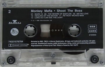 MONKEY MAFIA-Shoot The Boss [kaseta], bez folii