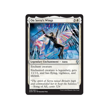 MTG 2x On Serra's Wings (Uncommon)