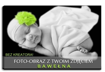 Fotoobraz Twoje Zdjęcie Na Płótnie Foto obraz 40x60 cm CANVAS na Bawełnie