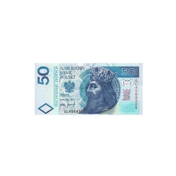 GRUBY OPŁATEK NA TORT BANKNOT 50zł 14,6x7cm