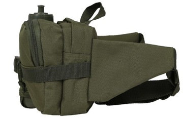 БУТЫЛКА С САШЕ И КОРПУСОМ MIL-TEC 0,6л ОЛИВКОВАЯ НА РЕМНЕ ​​ПВХ