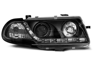 LAMPY REFLEKTORY OPEL ASTRA F 1991-1994 LED BLACK