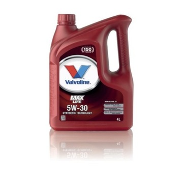 VALVOLINE MAX LIFE C3 5W30 4L