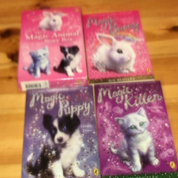 Książka angielska MAGIC ANIMAL x3 NOWE SUE BENTLEY