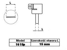 Dysza Płaska 1615p - Spawarka Plastiku Spawanie