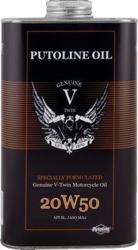 PUTOLINE V-TWIN 20W50 syntetyk HARLEY BMW 1L