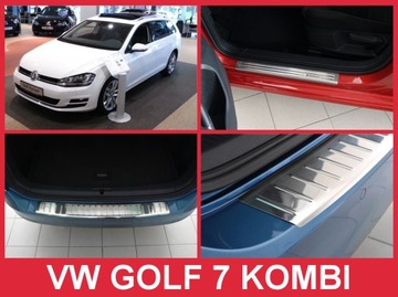 KRYT NÁRAZNÍKU + LIŠTA PRAHU VW GOLF VII KOMBI