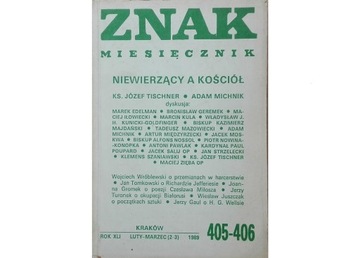 ZNAK MIESIĘCZNIK 405 - 406 1989