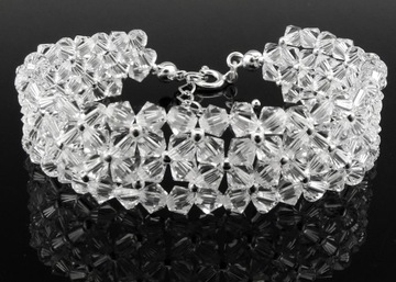 ARSYLION bransoletka z kryształkami Crystal
