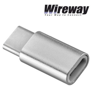 МИНИ-АДАПТЕР MICRO USB — USB C TYPE-C ПРОВОДНОЙ АДАПТЕР ЦЕЛЬНЫЙ МЕТАЛЛ