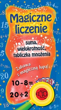 Magiczne liczenie Suma wielokrotność tabliczka mnożenia