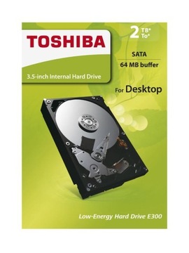 Dysk twardy Toshiba E300 2TB SATA III 3,5