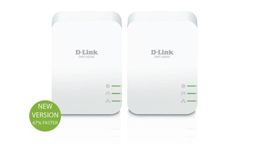 ПОВРЕЖДЕН Адаптер D-Link DHP-P601AV PL AV2 1000 Мбит/с