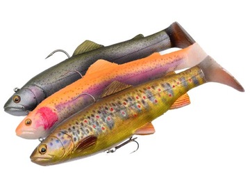 Savage Gear 4D Rattle Trout 12,5 см — золотой альбинос