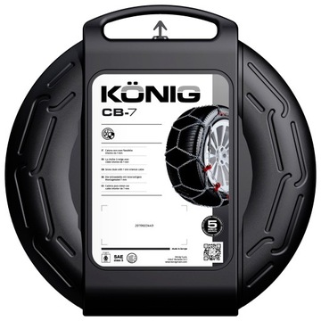 Łańcuchy śniegowe CB7 KN 104 ochron felg 235/55R17