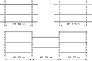 ПОДДЕРЖКА ПОЛОК ДЛЯ СТЕЛЛАЖОВ СЕРЕБРЯНЫЙ ANGLE33