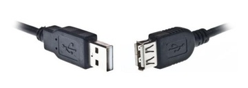 PRZEDLUZKA PORTU USB PRZEDLUZACZ USB 2.0 KABEL 2M