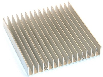 RADIATOR aluminiowy R35 100x100x18mm