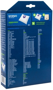 МЕШКИ ДЛЯ ПЫЛЕСОСОВ BOSCH SIEMENS ТИП G H GL-30 24 ШТ.