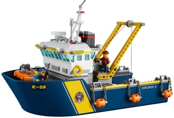 LEGO CITY 60095 КОРАБЛЬ ЛОДКА КОРАБЛЬ БАТИША АКУЛА