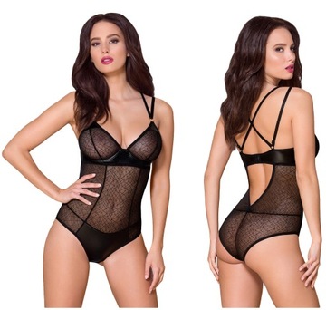 Body damskie koronkowe OBSESSIVE 859 L/XL