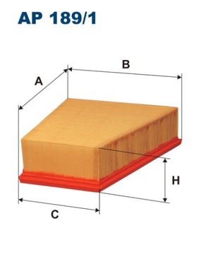 ВОЗДУШНЫЙ ФИЛЬТР AP189/1 ФИЛЬТРОН