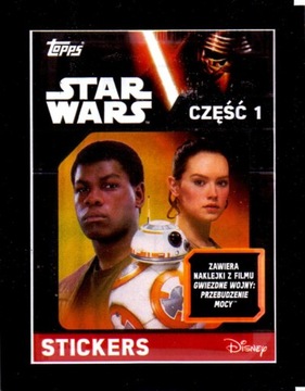 Naklejki Star Wars: Przebudzenie Mocy. Część 1.