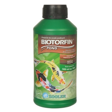 ZOOLEK BIOTORFIN POND 500ml na 10000L wody