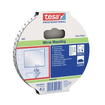 TAŚMA TESA DO MONTAŻU LUSTER 5m x 19mm BASTA