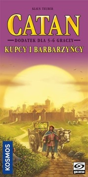 CATAN KUPCY I BARBARZYŃCY DODATEK 5/6 GRACZY