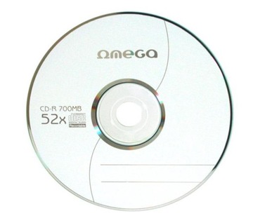 OMEGA CD-R 700МБ 80МИН 10 шт. + Коробка для торта HCC